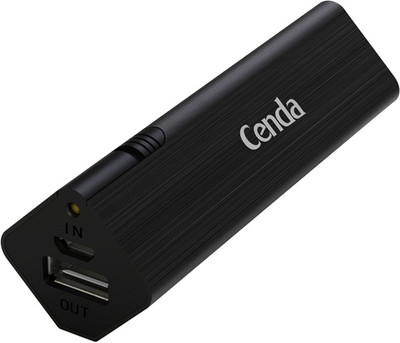 

Cenda 1600 mAh Power Bank (L-16 Power Bank)(Black, Lithium-ion)