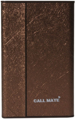 

Callmate 4000 mAh Power Bank (PW8)(Golden, Lithium Polymer)