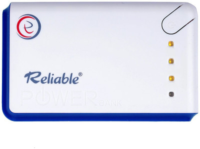 

Reliable 13000 mAh Power Bank (EK-RB-006, Reliable with 2 Usb And Torch)(Blue, White, Lithium Polymer)