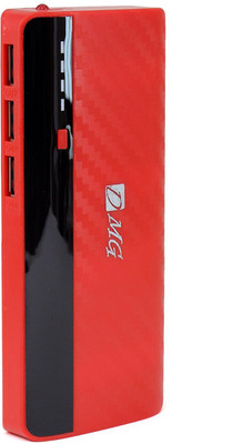

DMG 11000 mAh Power Bank (Portable, High Speed)(Red, Black, Lithium-ion), Black;red