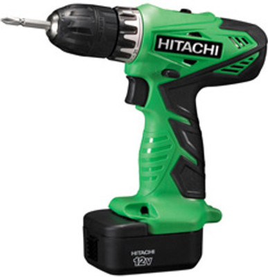 

Hitachi DS12DVC Pistol Grip Drill(10 mm Chuck Size), Black;green