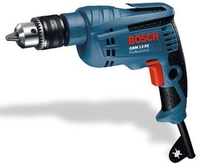 

Bosch GBM 13 RE Professional Pistol Grip Drill(13 mm Chuck Size, 360 W), Black;blue