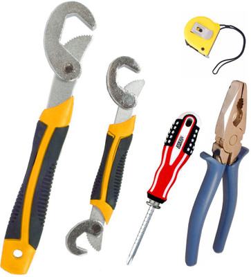 

Asraw Hand Tool Kit(5 Tools), Multicolor