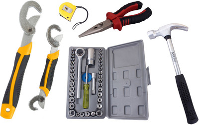 

Asraw Hand Tool Kit(6 Tools), Multicolor