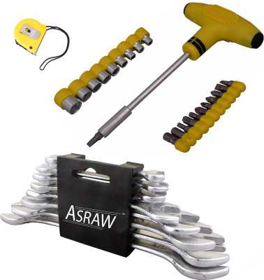 

Asraw Hand Tool Kit(11 Tools), Multicolor