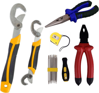 

Asraw Hand Tool Kit(6 Tools), Multicolor