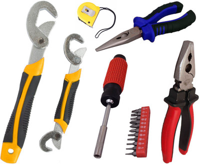 

Asraw Hand Tool Kit(6 Tools), Multicolor