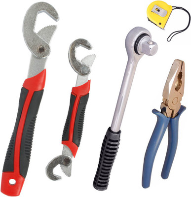 

Asraw Hand Tool Kit(5 Tools), Multicolor