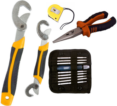 

Asraw Hand Tool Kit(5 Tools), Multicolor
