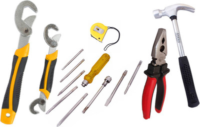 

Asraw Hand Tool Kit(6 Tools), Multicolor
