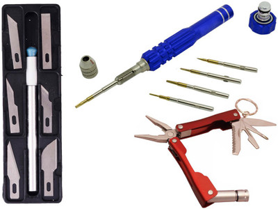 

Asraw Hand Tool Kit(3 Tools), Blue