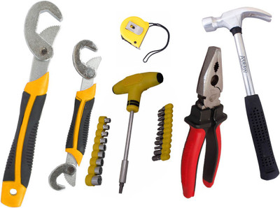 

Asraw Hand Tool Kit(6 Tools), Multicolor