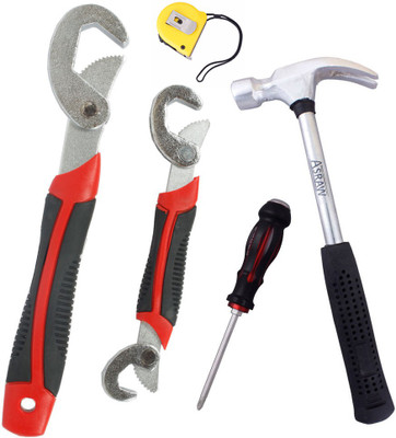 

Asraw Hand Tool Kit(5 Tools), Multicolor