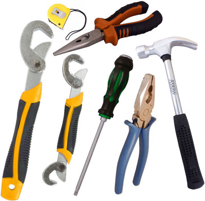 

Asraw Hand Tool Kit(7 Tools), Multicolor