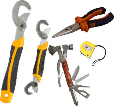 

Asraw Hand Tool Kit(5 Tools), Multicolor