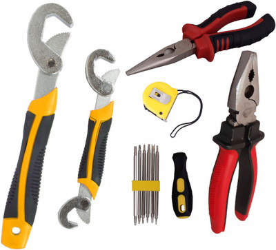 

Asraw Hand Tool Kit(6 Tools), Multicolor