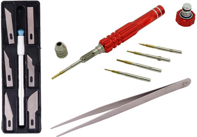 

Asraw Hand Tool Kit(3 Tools), Red
