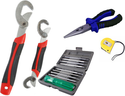 

Asraw Hand Tool Kit(5 Tools), Multicolor