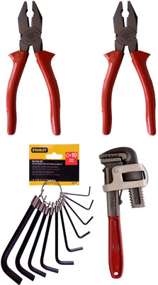 

Taparia Household Hand Tool Kit(4 Tools), Red