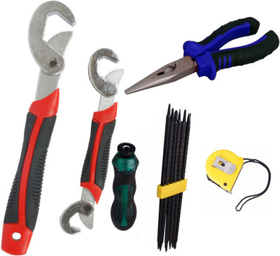 

Asraw Hand Tool Kit(5 Tools), Multicolor