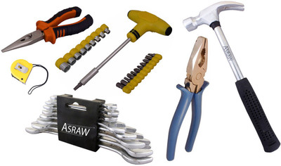 

Asraw Hand Tool Kit(14 Tools), Multicolor