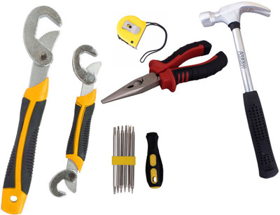 

Asraw Hand Tool Kit(6 Tools), Multicolor