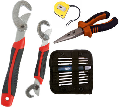 

Asraw Hand Tool Kit(5 Tools), Multicolor