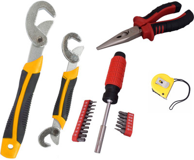 

Asraw Hand Tool Kit(5 Tools), Multicolor