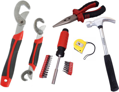 

Asraw Hand Tool Kit(6 Tools), Multicolor