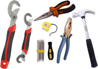 

Asraw Hand Tool Kit(7 Tools), Multicolor