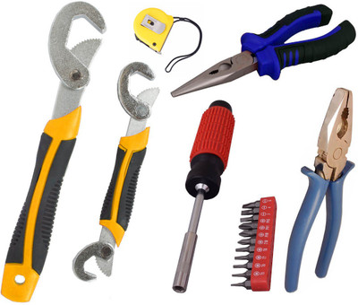 

Asraw Hand Tool Kit(6 Tools), Multicolor