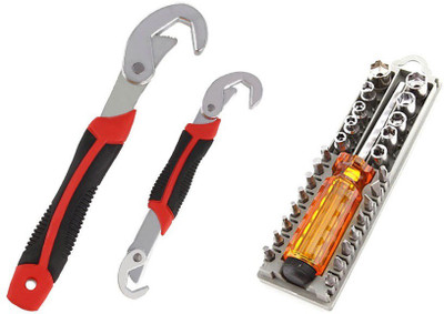 

CRH CRH Multicolor Stainless Steel Hand Tool - Set Of 3 Hand Tool Kit(30 Tools)
