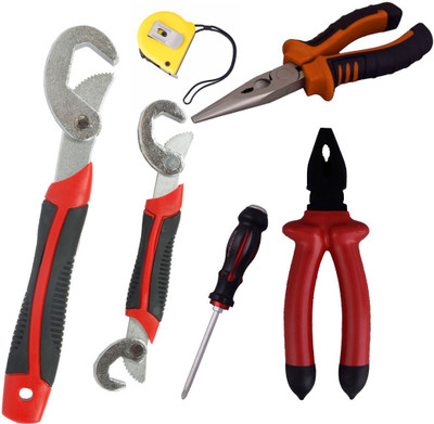 

Asraw Hand Tool Kit(6 Tools), Multicolor