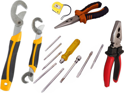 

Asraw Hand Tool Kit(6 Tools), Multicolor