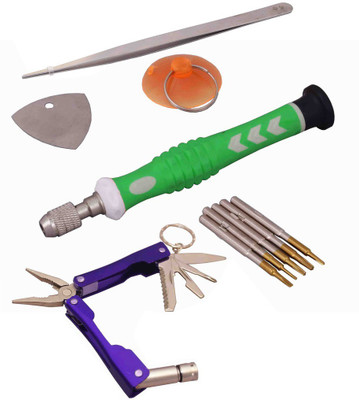 

Asraw Hand Tool Kit(5 Tools), Green