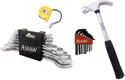 

Asraw Hand Tool Kit(12 Tools), Multicolor