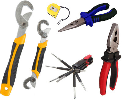 

Asraw Hand Tool Kit(6 Tools), Multicolor