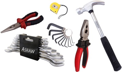 

Asraw Hand Tool Kit(14 Tools), Multicolor