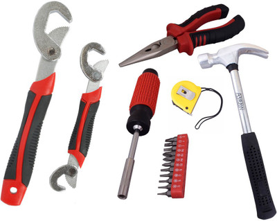 

Asraw Hand Tool Kit(6 Tools), Multicolor