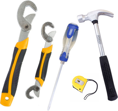 

Asraw Hand Tool Kit(5 Tools), Multicolor