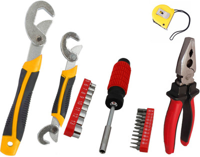 

Asraw Hand Tool Kit(5 Tools), Multicolor