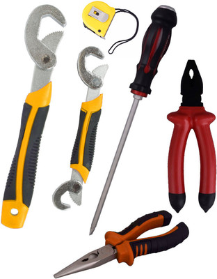 

Asraw Hand Tool Kit(6 Tools), Multicolor