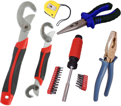 

Asraw Hand Tool Kit(6 Tools), Multicolor