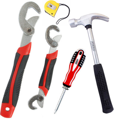 

Asraw Hand Tool Kit(5 Tools), Multicolor