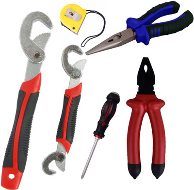 

Asraw Hand Tool Kit(6 Tools), Multicolor