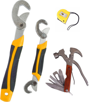 

Asraw Hand Tool Kit(4 Tools), Multicolor