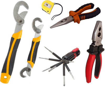 

Asraw Hand Tool Kit(6 Tools), Multicolor