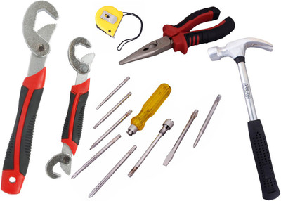 Asraw Hand Tool Kit(6 Tools), Multicolor