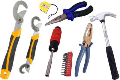 

Asraw Hand Tool Kit(7 Tools), Multicolor