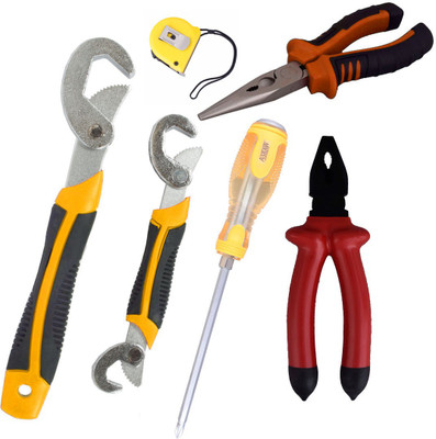 

Asraw Hand Tool Kit(6 Tools), Multicolor